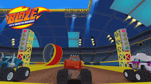 blaze and the monster machines racing