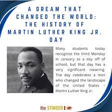 the history of martin luther king jr