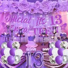 13th birthday party decoration for