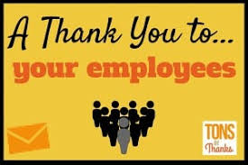 Employee appreciation day best messages, quotes, and. Thank You To Employees Team And Individual Thank You Note Examples Tons Of Thanks