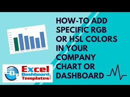 How To Add Specific Rgb Or Hsl Colors In Your Company Chart