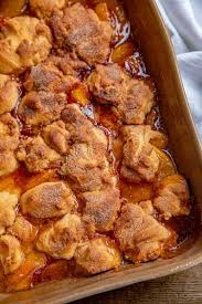 In a baking dish place half of then add half of the peaches on top. Ultimate Southern Easy Peach Cobbler Award Winning Dinner Then Dessert