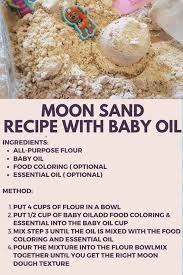the ultimate guide to moon sand recipe