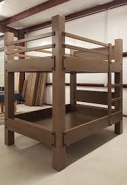 tall queen over queen bunk bed with