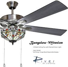 The growing popularity of arts and crafts style in home decor has lead ceiling fan manufactures to produce several mission style ceiling fans and craftsman style ceiling fans specifically for this application. Arts And Crafts Style Ceiling Fans Deep Discount Lighting