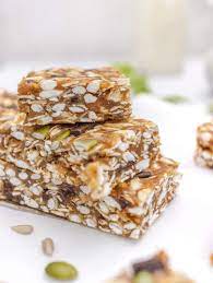 healthy granola bars plant based