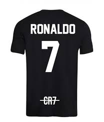 celebrity number t shirt ronaldo cr7