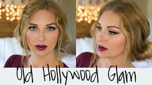 makeup tutorial old hollywood glam