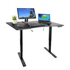 Frame only meets bifma standards ul 962 approved standard height is 27.28 without top 30 depths available constructed from 14ga tubing; New Electric Height Adjustable Standing Desk Frame Dual Motor W Memory Control For Diy Workstation Electric Desk Frame Us Plug Aliexpress