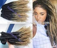 Break them up with crisp parts and micro braids. Ombre Marley Twists Hair Styles Natural Hair Styles Hair Inspiration