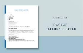 free doctor referral letter