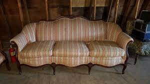 3 antique pieces of furniture sofa