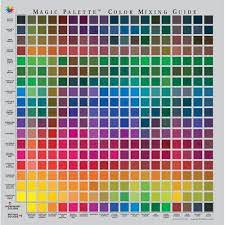 Color Mixing Guide 11 5 X11 5 Delta Art