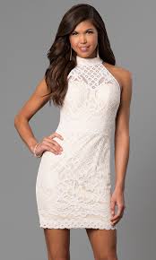 Maybe you would like to learn more about one of these? Ivory Lace Dave And Johnny Graduation Dress Promgirl