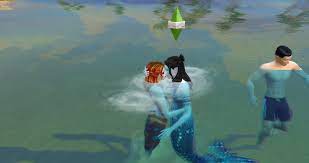 Okay, the Kiss In Water interaction when done by mermen mermaids has to  be the best kiss in this game. I love it! <3 : r Sims4