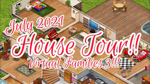 By clicking on certain things you unlock fun little things, in the first game one of the things you could unlock/open was the shed. Virtual Families 3 House Tour 7 Youtube