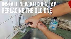 how to replace leaking kitchen tap