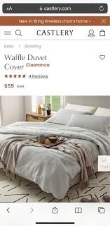 Castlery Duvet Cover W Pillow Case