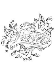Choosing the colors that go into your tattoo can be a more complicated than you might think. Free Tattoo Coloring Pages For Adults Printable To Download Tattoo Coloring Pages