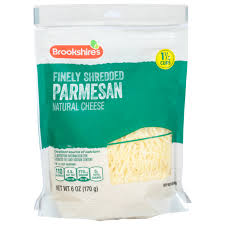 finely shredded parmesan cheese