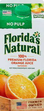 florida s natural no pulp orange juice
