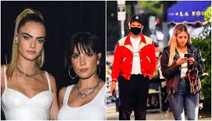 A look at halsey's dating history. Cara Delevingne And Halsey Dating After Their Exes Ashley Benson G Eazy Get Together