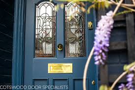 Stained Glass Victorian Door And Gold
