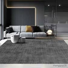carpet ins modern solid color rug