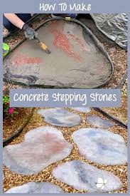 Diy Concrete Stepping Stones Natural
