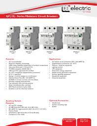 Understanding how these control circuits function is important when troubleshooting circuit breakers. Cbi Qf 18 Cbi Electric Circuit Breaker Industries