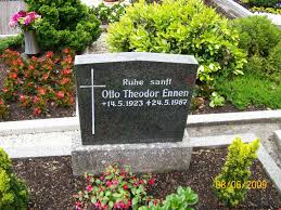 Grab von Otto Theodor Ennen (14.05.1923-24.05.1987), Friedhof ...