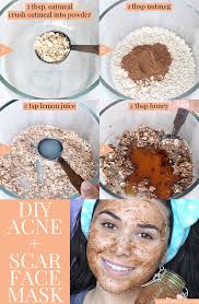 best diy face mask for acne scars