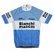 New Men Cycling Jerseys M Size Replica Retro Bianchi Bike Clothing Road Bicycle