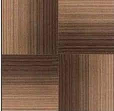 brown pvc carpet tiles 6 mm matte at