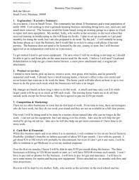 69 Business Plan Template Examples Page