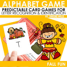 fall fun alphabet game editable