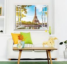 Wall Mural Eiffel Tower View Out Of The