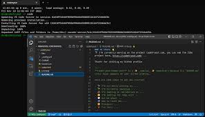 how to open vs code from the terminal