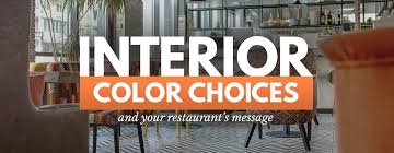 Restaurant Color Schemes Interior Design