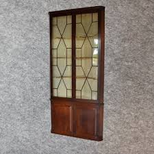 tall corner display cabinet astragal gl