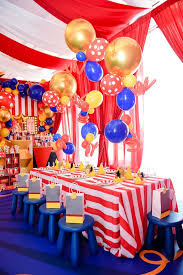 Circus theme cakes circus decorations circus theme party circus wedding circus birthday birthday parties gala themes prom themes event themes. Dumbo S Circus Birthday Party On Kara S Party Ideas Karaspartyideas Com 20 Circus Birthday Party Theme Dumbo Birthday Party Carnival Birthday Party Theme