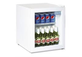 Refrigerator With A Glass Door To