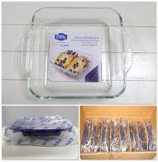 High Borosilicate Square Glass Bakeware