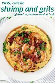 easy shrimp and grits bowl of delicious