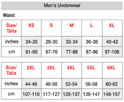 Jockey Men S Underwear Size Chart India Best Picture Of