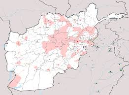 Maps of afghanistan show who controls districts in fighting between the government and taliban forces. File Taliban Insurgency In Afghanistan 2015 Present Svg Wikimedia Commons