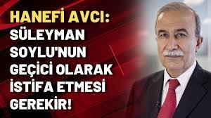 Halk TV - Hanefi Avcı: Süleyman Soylu'nun geçici olarak istifa etmesi  gerekir! | F