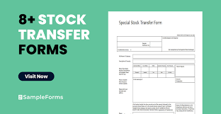 free 8 stock transfer forms in pdf