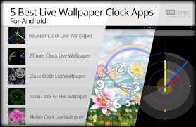 5 best live wallpaper clock for android