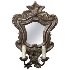 Italian Mirrored Wall Sconce Comer Co